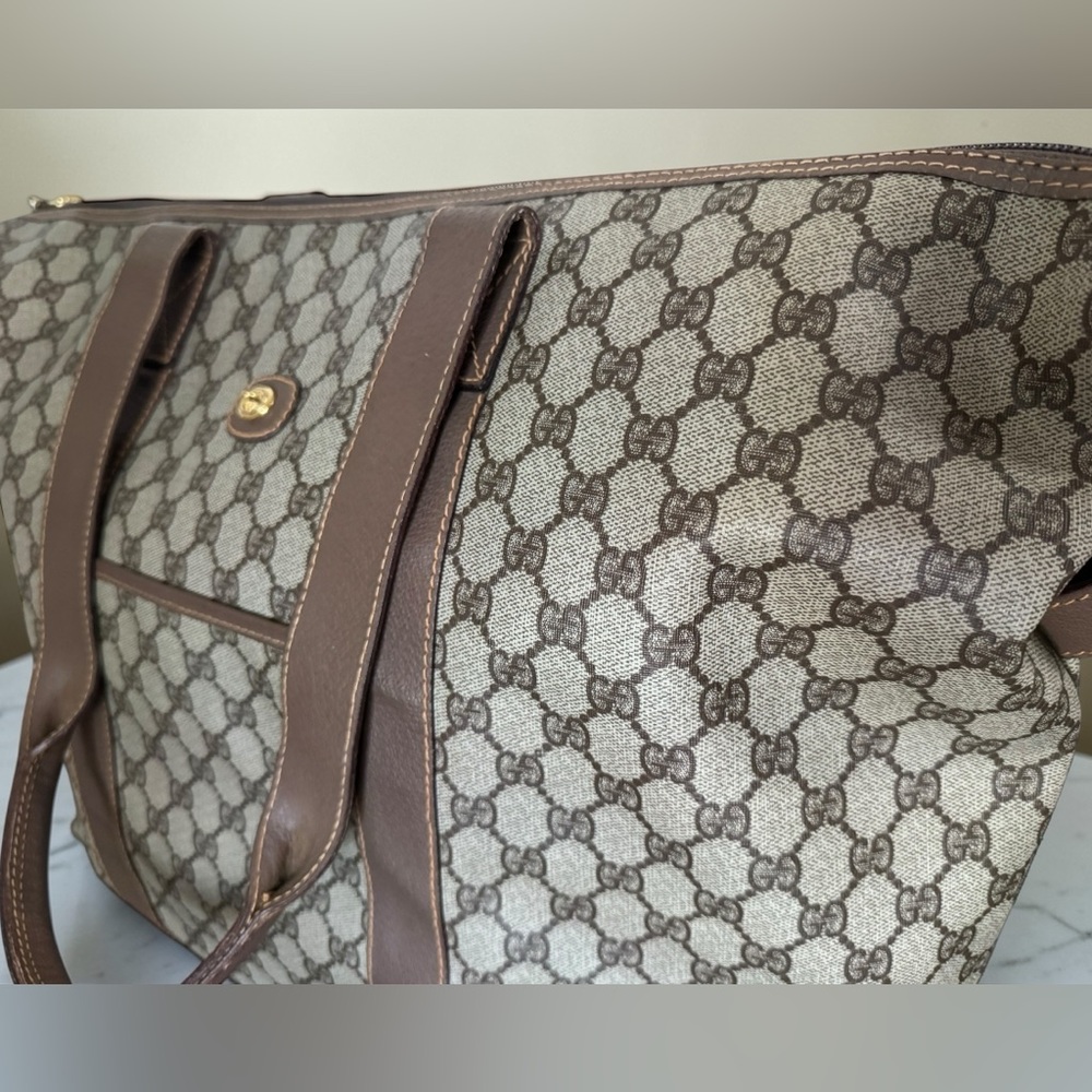 Gucci Monogram Weekender Tote - Picture 7 of 16